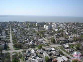 Приморско-Ахтарск с высоты птичьего поле