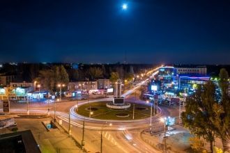 Ночной Кривой Рог.