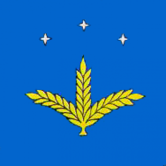 Флаг города Каховка.