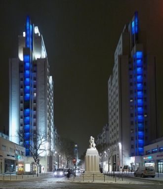 Ночные краски города Вийёрбан.