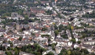 Ратинген с высоты.