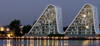 Достопримечательность города Вайле.