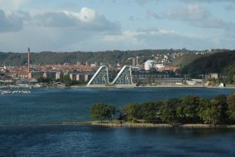 Вид на город&nbsp;Вайле.