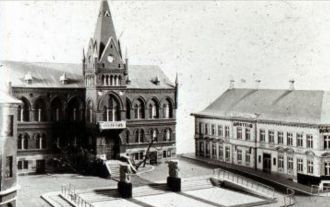 Город Вайле в прошлом.