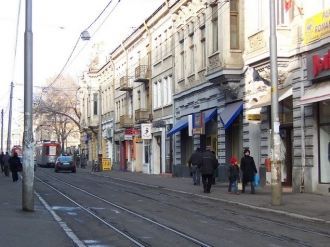 Улица города Яссы.