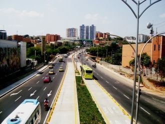 Улица города Букараманга, Колумбия.