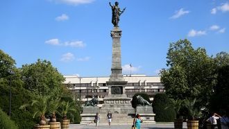 Площадь Свободы. Русе, Болгария.