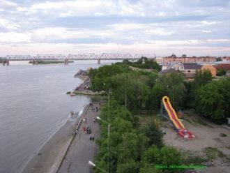 Камень-на-Оби с высоты