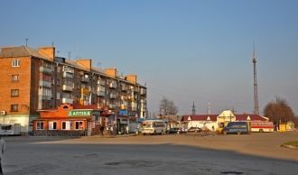 Улица в г. Знаменка.