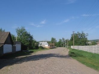 В Михайловке есть улица, вымощенная булы
