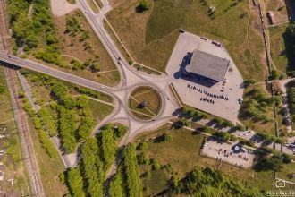 Сухой Лог с высоты птичьего полета.