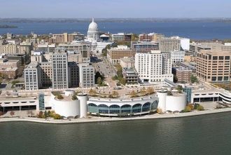 Мадисон с высоты.