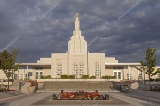 Мормонский храм.