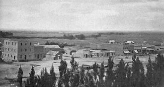 Город Блэкфут в прошлом.