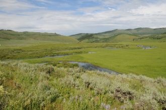 Достопримечательность города Блэкфут.