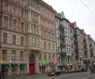 На улице города Гётеборг.