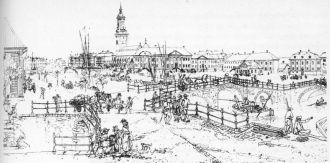 Город Гётеборг в прошлом.