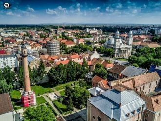 Панорама города&nbsp;Сату-Маре.