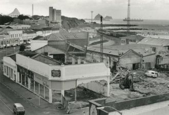 Старое фото Нью-Плимута.