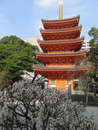 Храм. Фукуока. Япония.