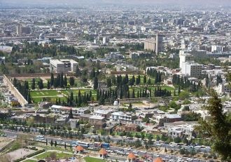 Шираз с высоты.