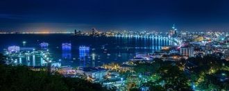 Ночной город Паттайя