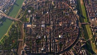 Мангейм с высоты.