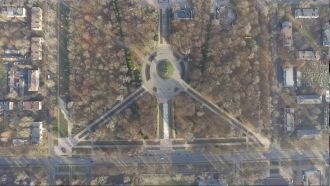 Желтые Воды с высоты.