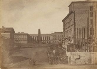 Саксонский дворец, 1855.
