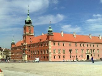 Королевский дворец в Варшаве.