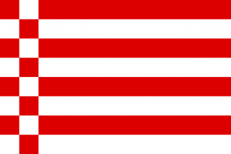 Флаг города Бремен.