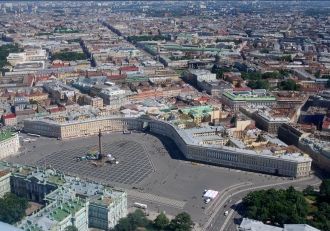 Санкт-Петербург с высоты.