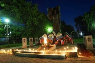 Ночная жизнь в городе Верхний Уфалей.