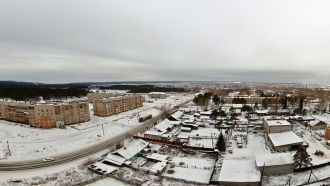 На улице города Верхний Уфалей.