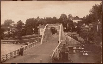 Ретро фото города&nbsp;Хейнола.