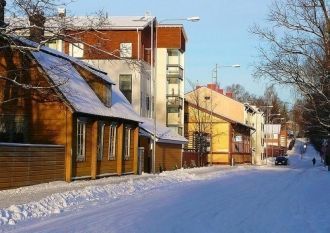 На улицах города Хейнола.