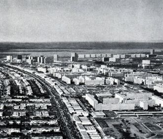 Жилой квартал в Бразилиа, 1958 - 1960 гг