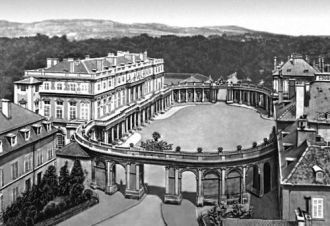 Старое фото, Королевская площадь в Нанси
