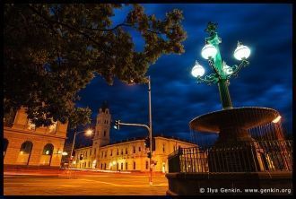 Ночные улицы Балларата.&nbsp;