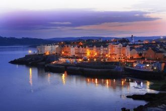 Ночной город&nbsp;Плимут