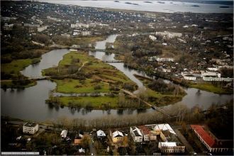 Вышний Волочек с высоты