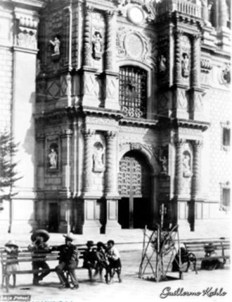 Город Сан-Луис-Потоси в прошлом.