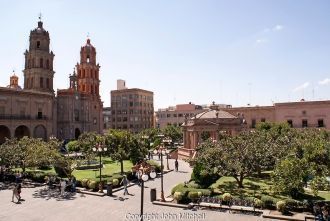 Город Сан-Луис-Потоси с высоты.