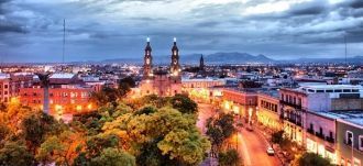 Вид на город&nbsp;Агуаскальентес.