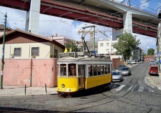 Трамвай в Амадоре.