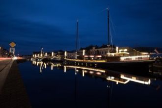 Ночные огни Ассена.&nbsp;