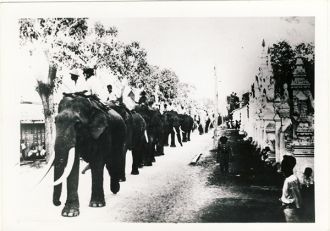 Город Чианг Май в прошлом.