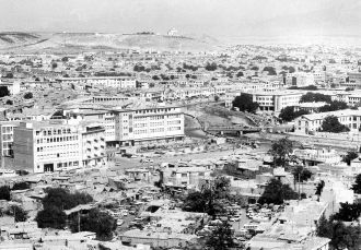 Панорама Кабула, август 1969 года.