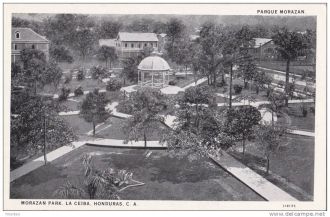 Город Ла-Сейба в прошлом.