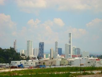 Сапопан с высоты.